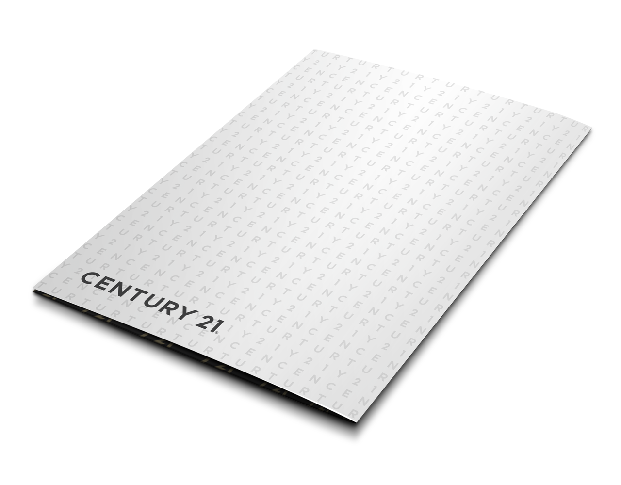 Century 21 Folders, "Pattern" Gold - Image 6