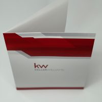 Keller Williams Folders, Red on White