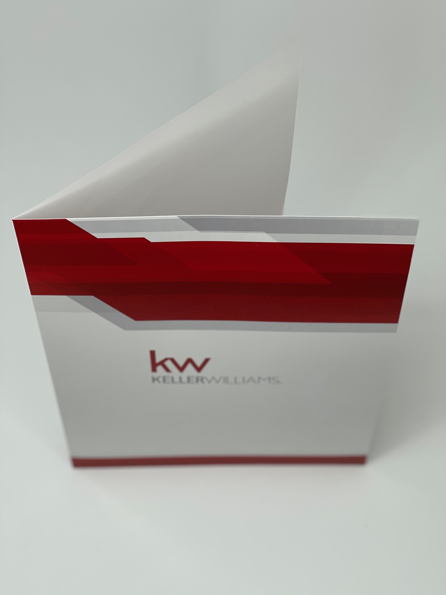 Keller Williams Folders, Red on White