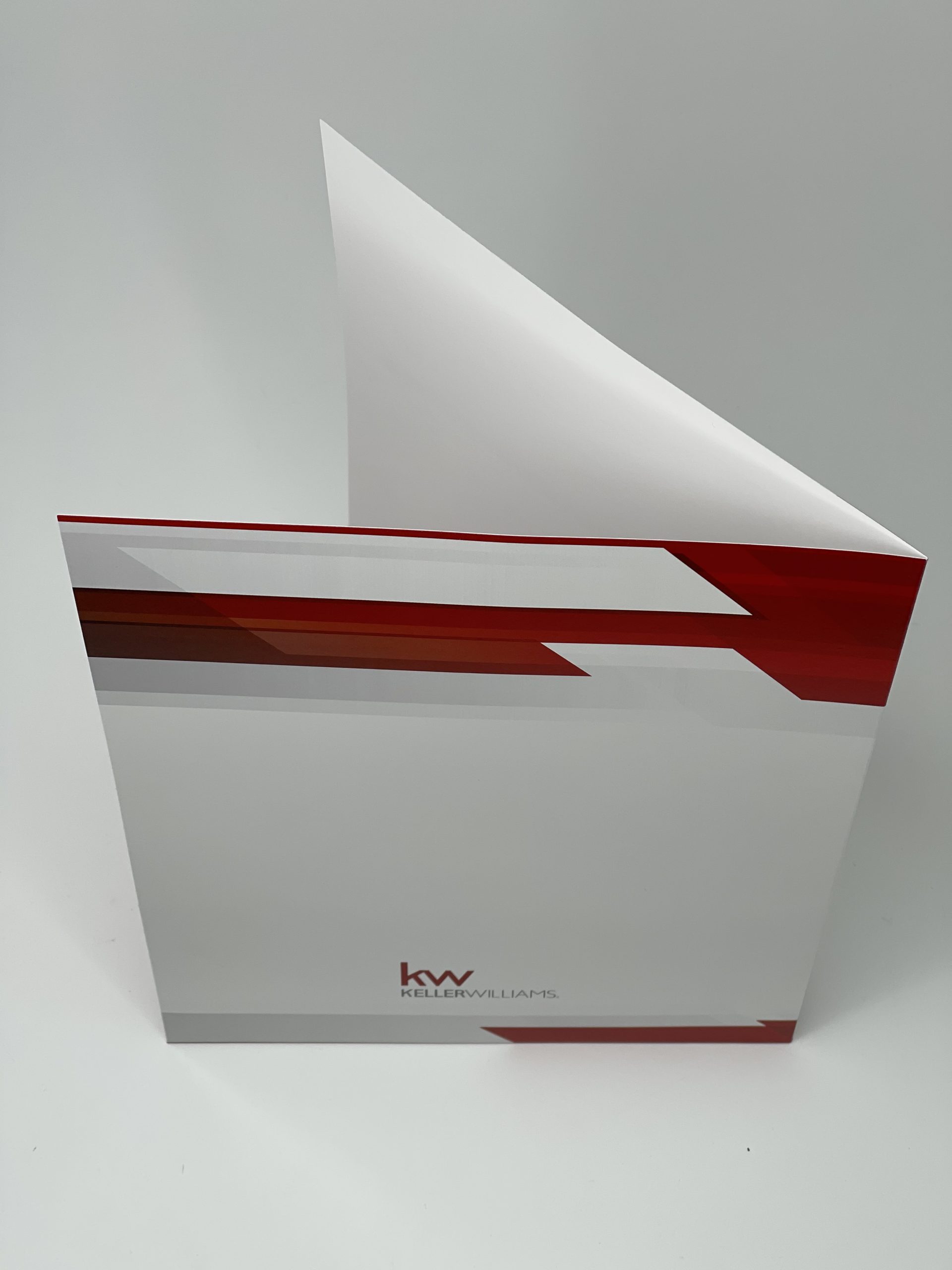 Keller Williams Folders, Red on White - Image 2