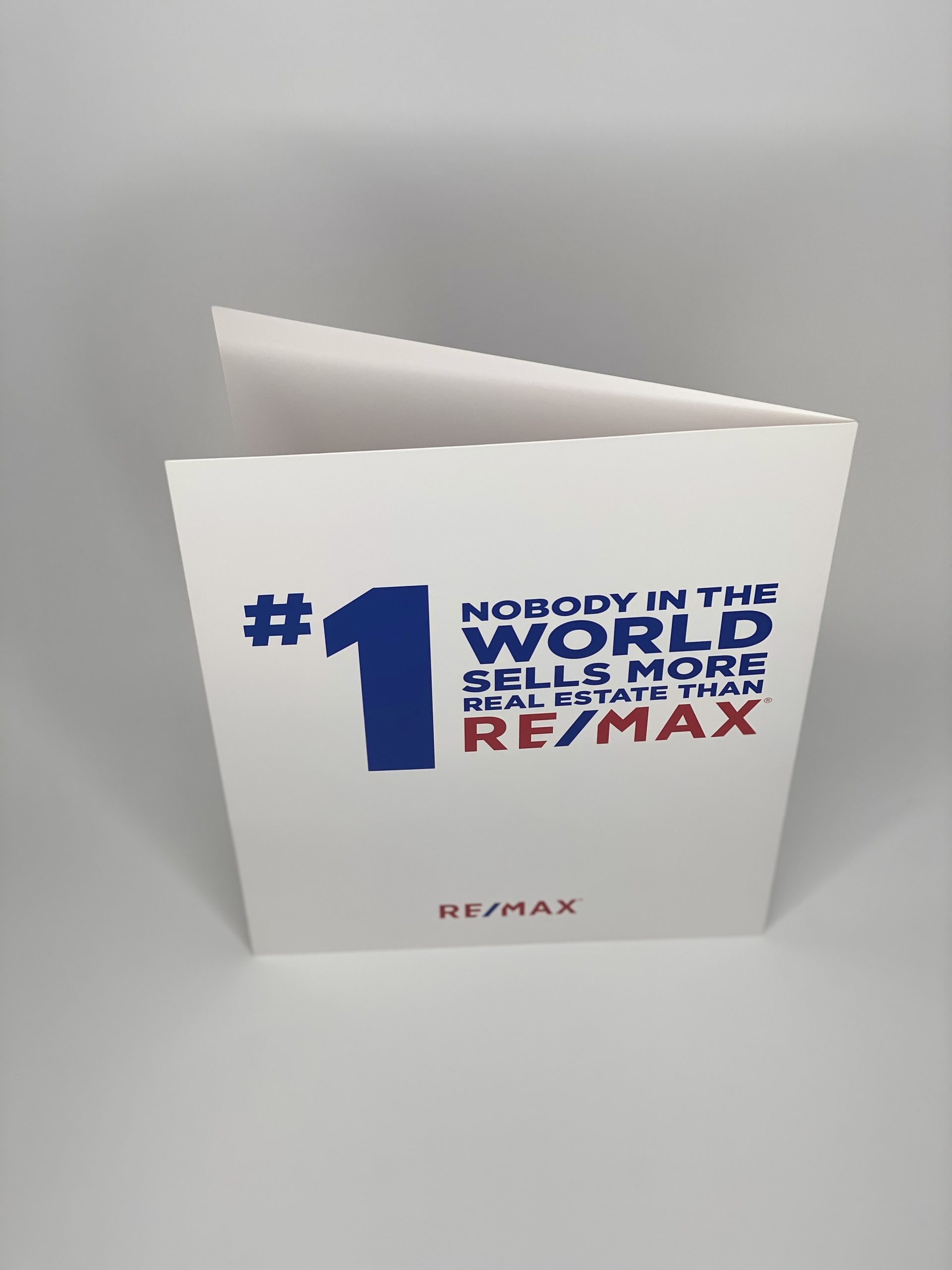 RE/MAX Folders, "No1" White - Image 2