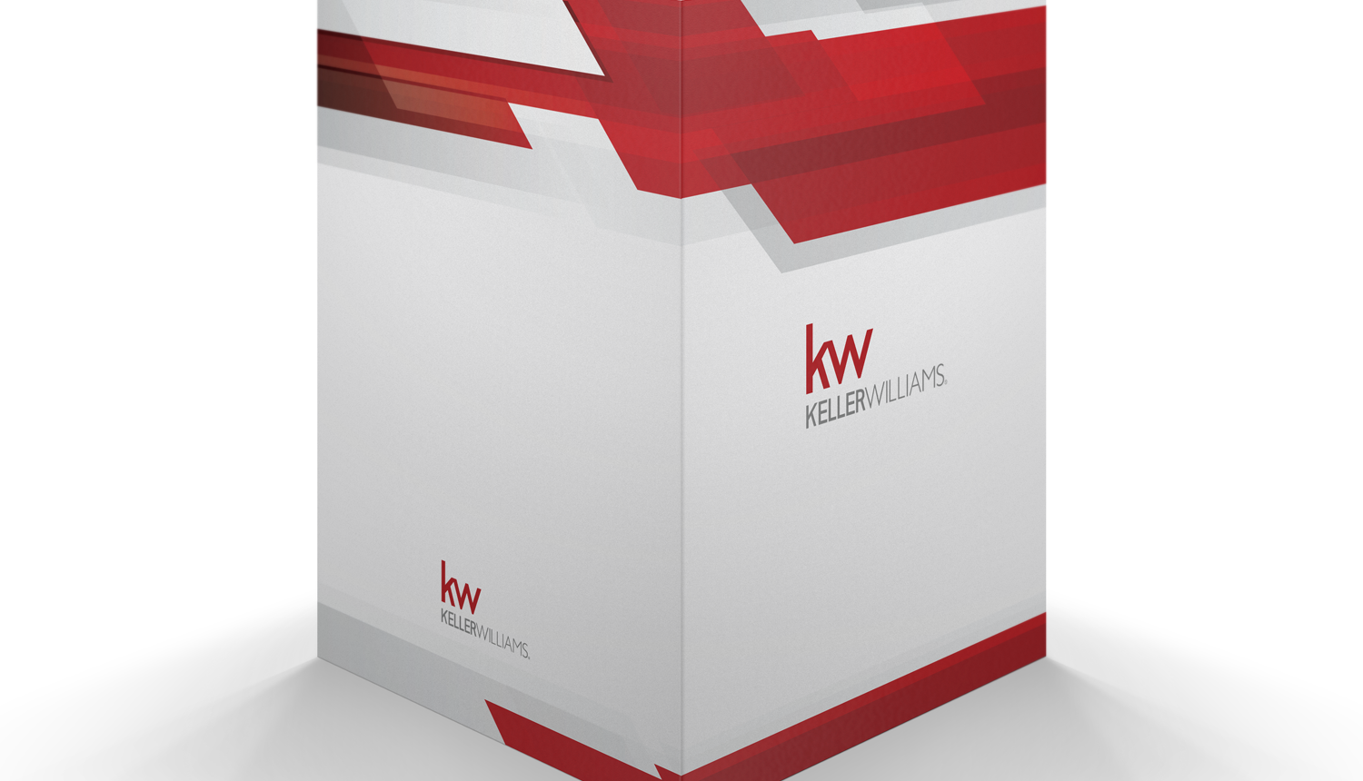 Keller Williams Folders, Red on White - Image 7
