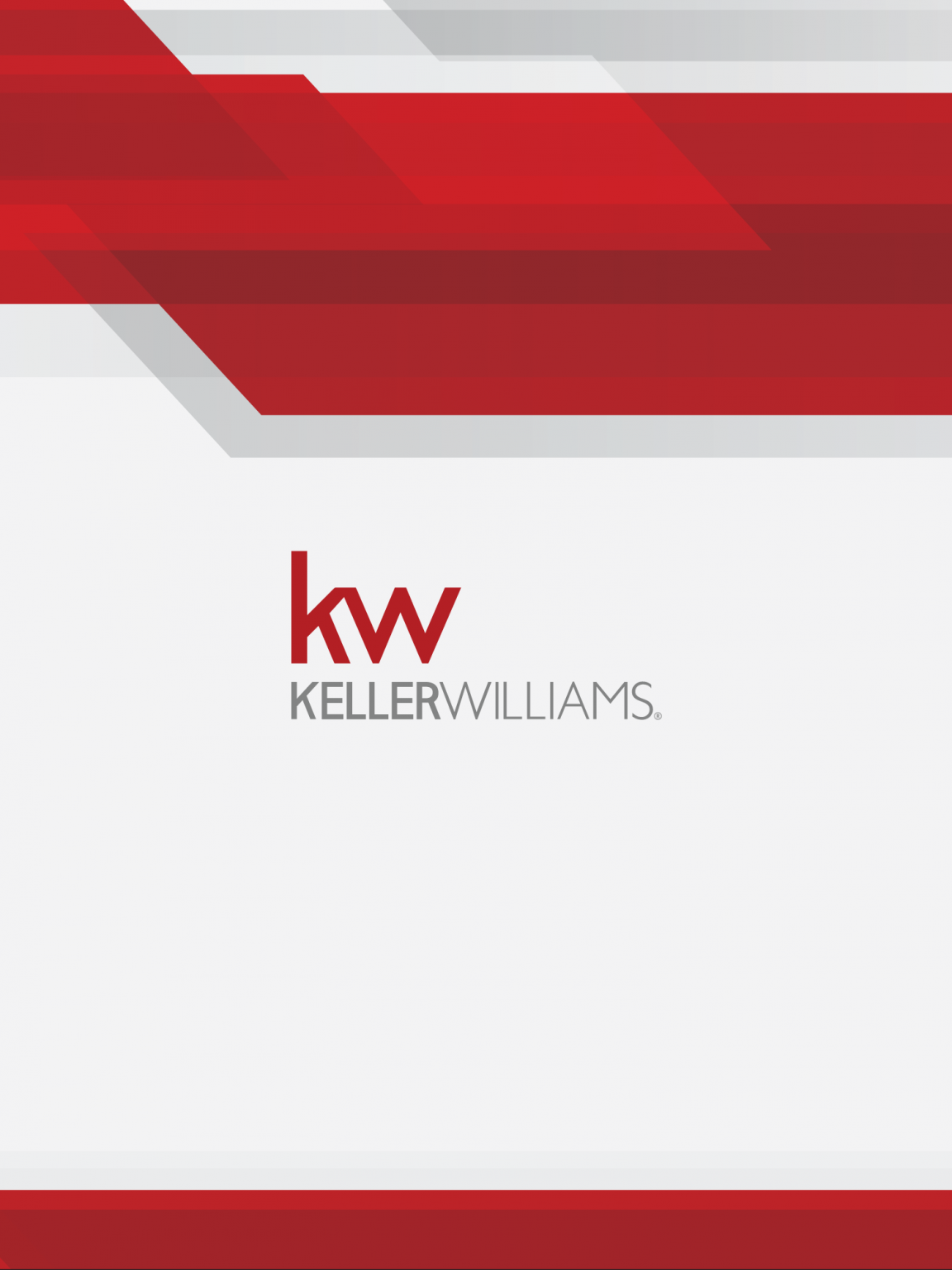 Keller Williams Folders, Red on White - Image 8